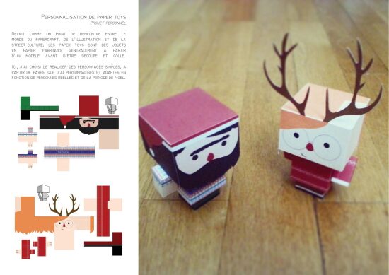 Papertoys personnalisés